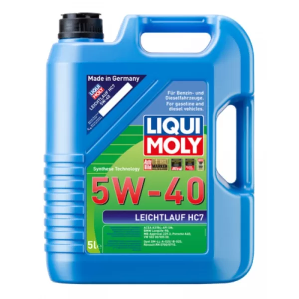 Køb 5W40 Motorolie Liqui Moly