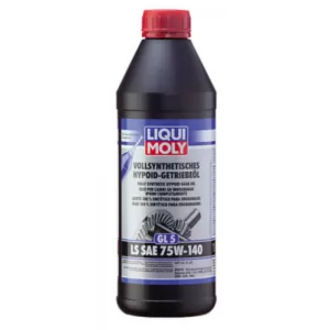 Køb 75W140 LS SAE fuldsyntetisk Hypoid gearolie (GL5) i 1 liters flaske
