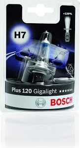 Køb BOSCH giga light pære 120 H7 online billigt tilbud rabat legetøj
