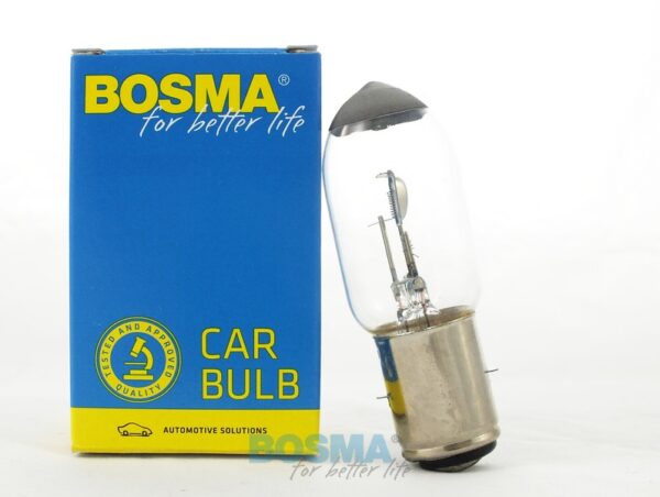 Køb Bosma Pære 6V 35/35W BA20d SEMI HALOGEN - 1 stk. online billigt tilbud rabat legetøj