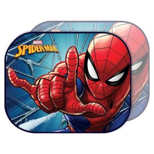 Køb Disney solbeskytter Spiderman - 2 stk. - 44x35 cm online billigt tilbud rabat legetøj