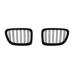 Køb JOM Frontgrill med dobbelt ribbe i blank sort til BMW X1 E84 årgang 2009-2015 online billigt tilbud rabat legetøj