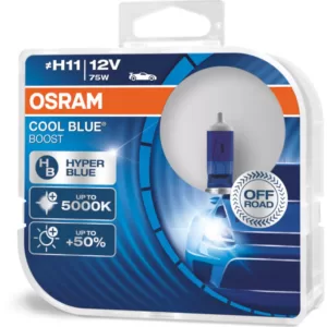 Køb Osram H11 Cool Blue Boost pærer med +50% mere lys