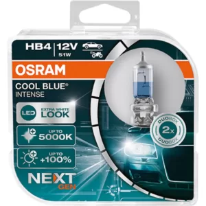Køb Osram HB4 Cool Blue Intense NEXT GEN pærer sæt (2 stk) pak online billigt tilbud rabat legetøj