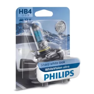 Køb Philips HB4 WhiteVision Ultra pærer med Xenon effekt & +60% mere lys 1 stk online billigt tilbud rabat legetøj