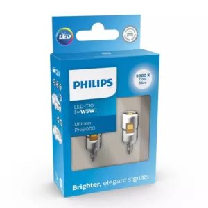 Køb Philips W5W LED-T10 Ultinon Pro6000