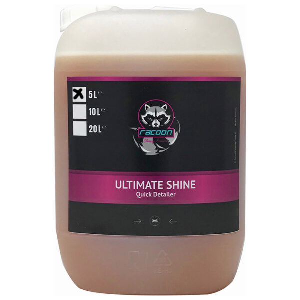 Køb Racoon dyb glans - ultimate shine - quick shine detailer  5 ltr online billigt tilbud rabat legetøj