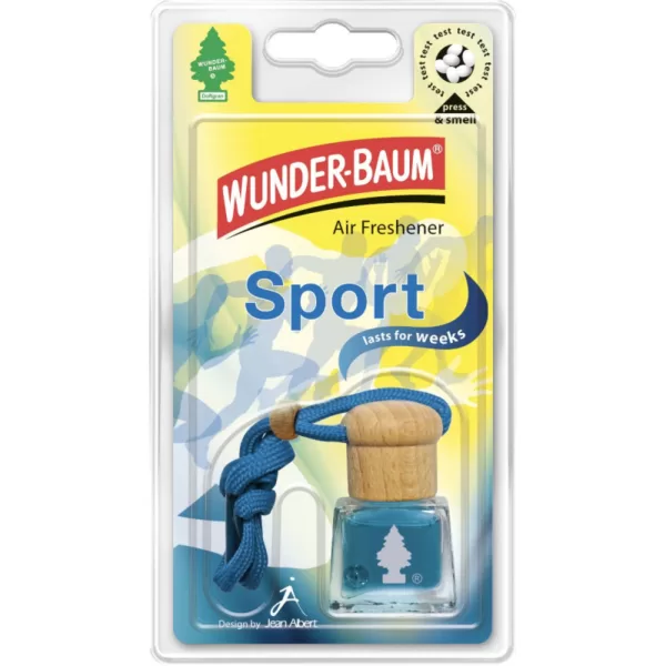 Køb Sport luft frisker flaske / Air Freshener bottle fra Wunderbaum online billigt tilbud rabat legetøj