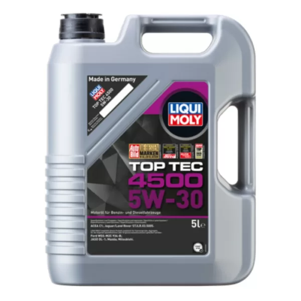 Køb Top tec 4500 Liqui moly 5W30 Motorolie i 5l online billigt tilbud rabat legetøj